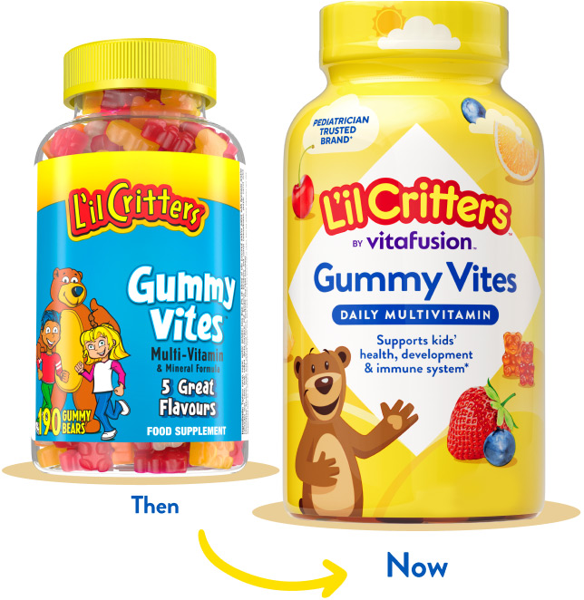 L’il Critters old vs new packaging.